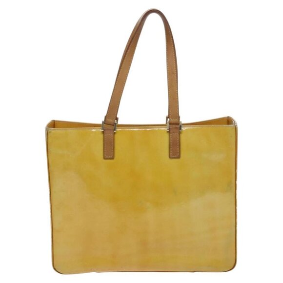 LOUIS VUITTON Monogram Vernis Columbus Tote Bag Gris - Picture 3 of 15